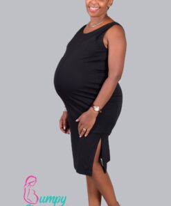Sleeveless Maternity Dress